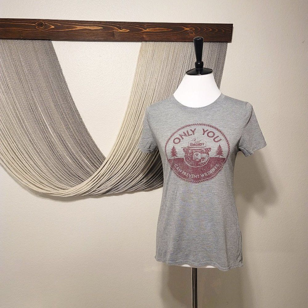 Jerry Leigh-Only You Can Prevent Forrest Fires Tee Sz S